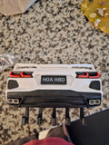 C8 Corvette Key Holder