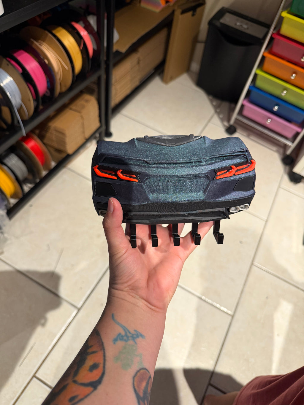 C8 Corvette Key Holder