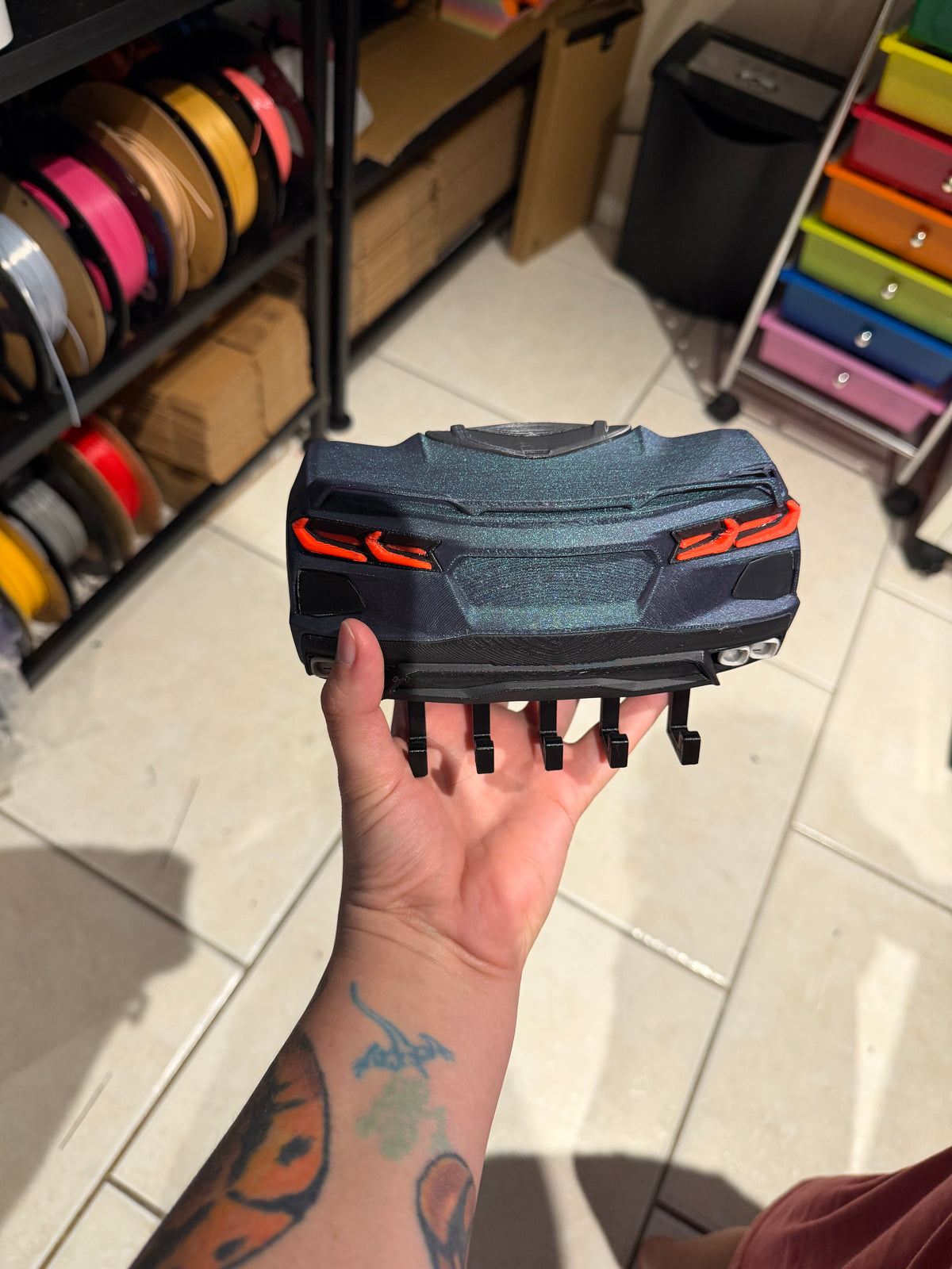 C8 Corvette Key Holder