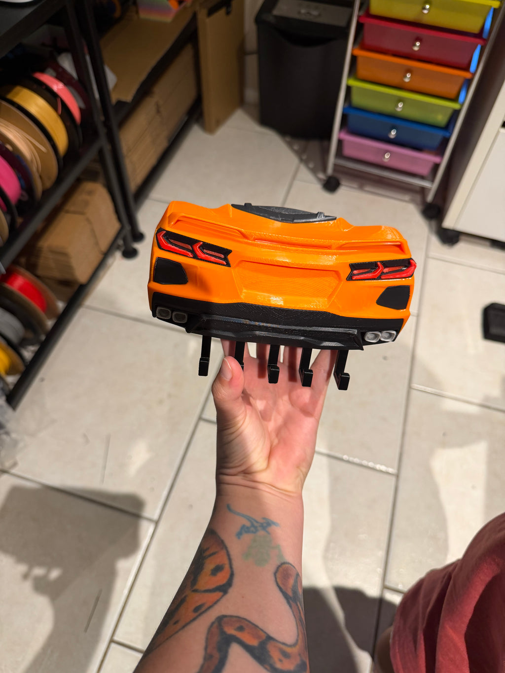 C8 Corvette Key Holder