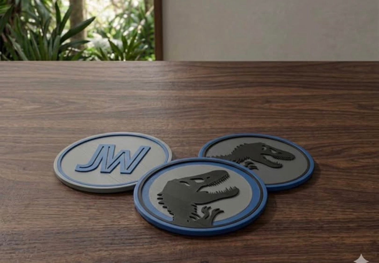 Jurassic Park/World Coaster Set
