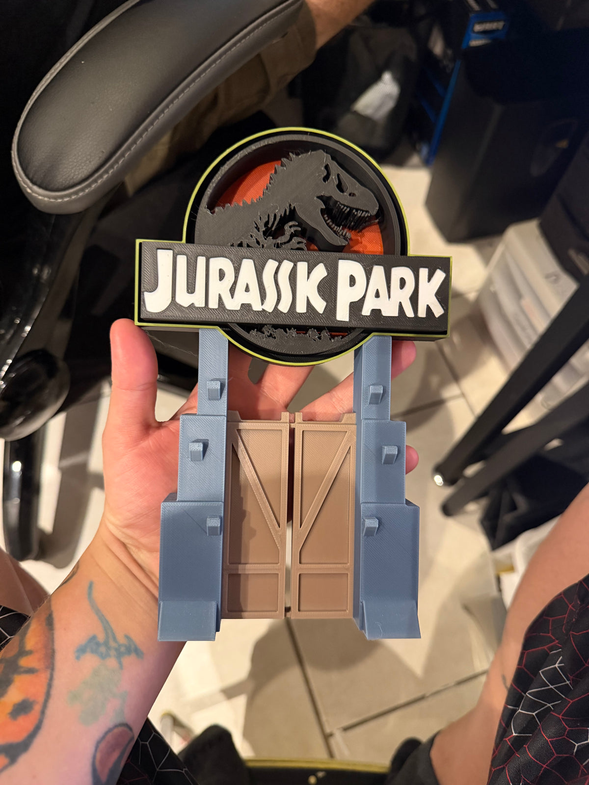 Jurassic Park Decor/ Headphone Stand