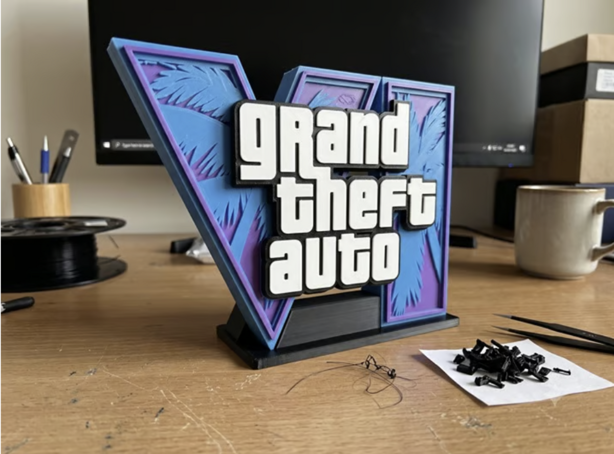 GTA VI Desk Sign