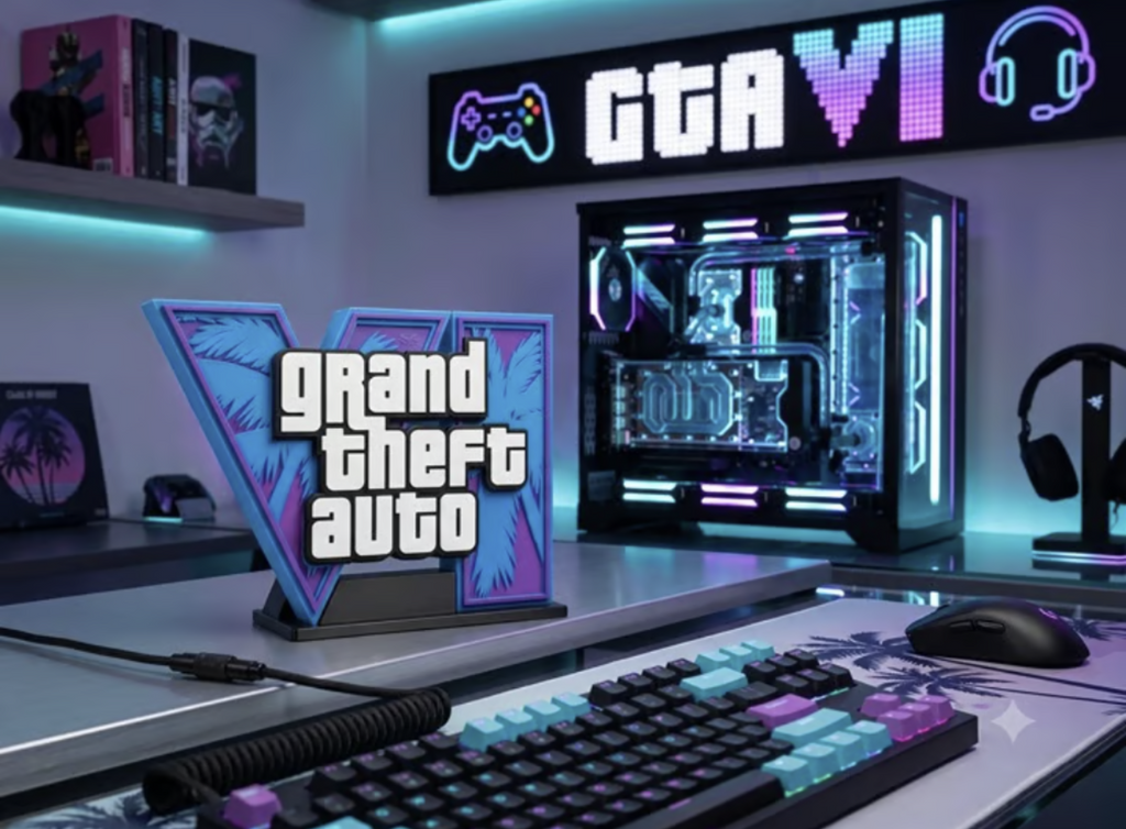 GTA VI Desk Sign